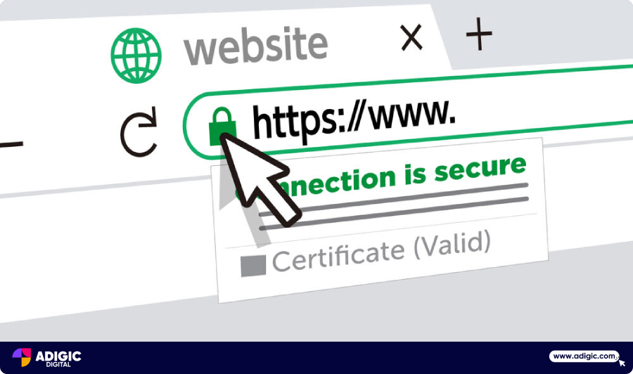 Secure your website with SSL Certificate.